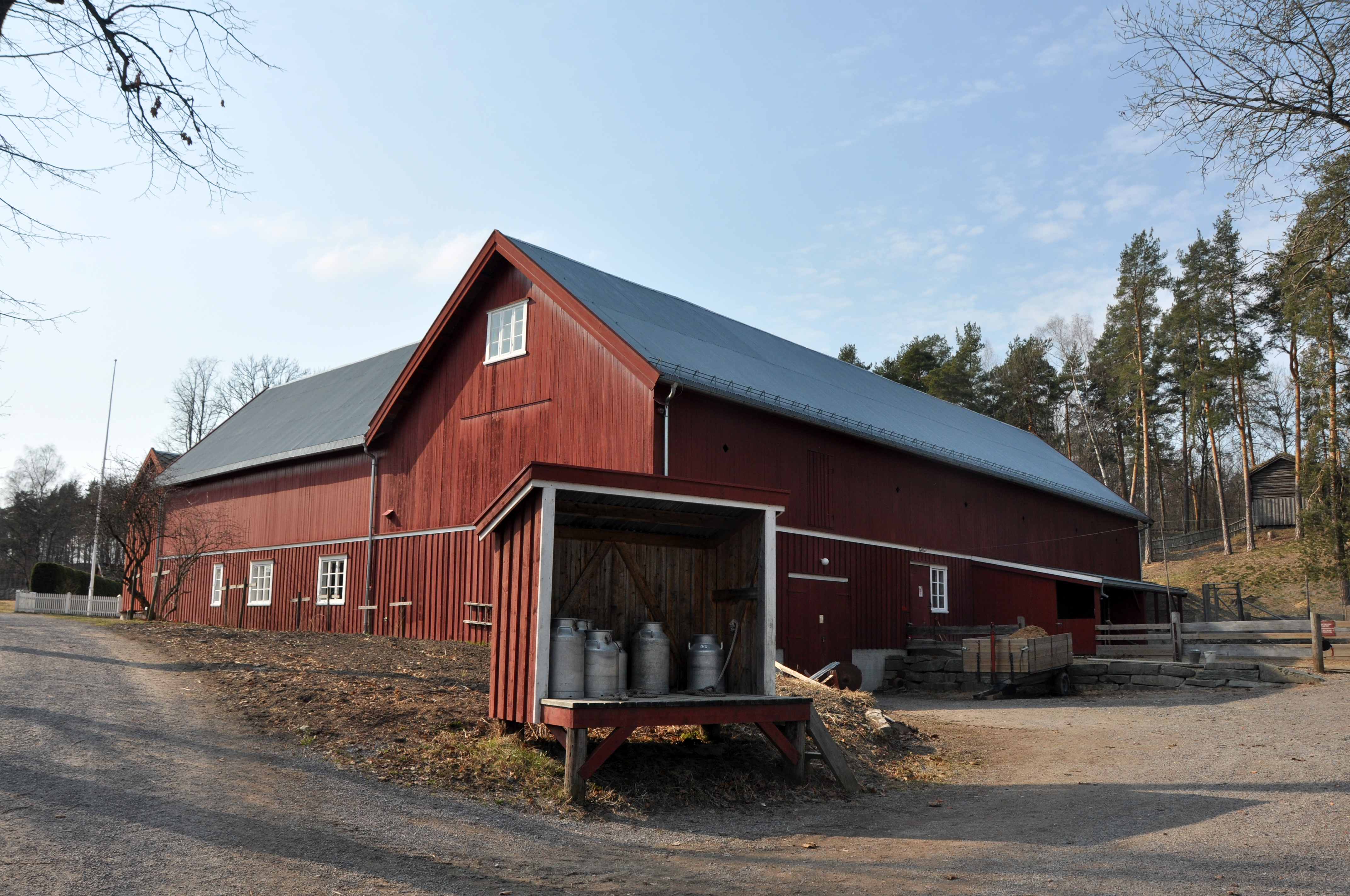 Tak på landbruk og driftsbygninger